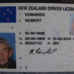 EDWARDS UP TO DATE DRIVING LICENSE