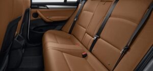 Extravagantly selected leather interior