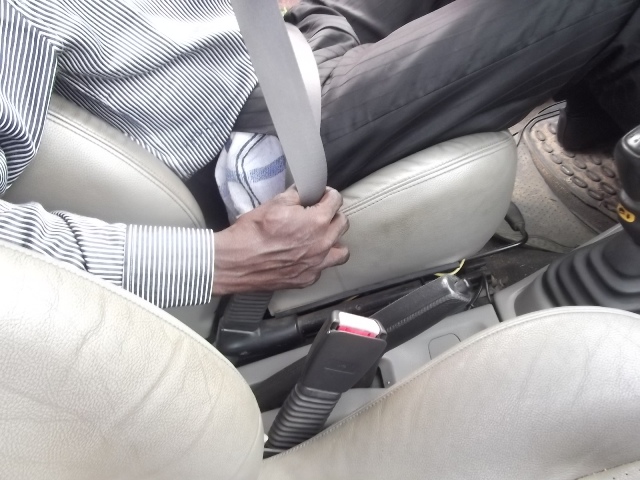 Use your seatbelt: It minimises impact and fatality in case of accident 