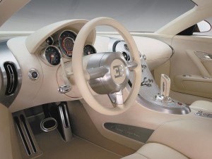 Veyron's interior