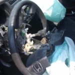 A deathly air bag explosion in a Honda car IN mALASIA