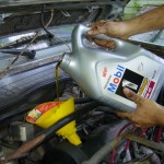 Refilling the Engine Oil