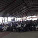 Cross section of visitors sitting during the opening ceremony of the Automedics Autofest’s maiden edition held on Monday, 28th September