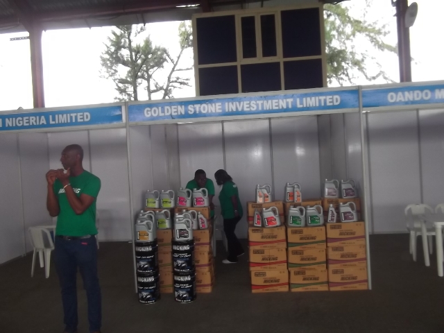 Golden Stone Investment showcasing lubricants