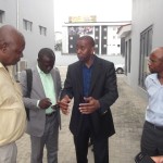 Ademola Ade-Ojo, making a point while chating with journalists during media tour of the new JAC facility at Ikaja, Lagos
