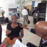 Mrs Chinwe Uwatse fielding questions from Femi Owoeye, Motoring, Editor-in-chief of Motoring World International