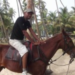 Back to the basic- Femi Owoeye on Horse test-ride La Campagne Tropicana Beach Resort in Lagos
