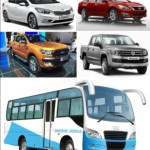 Some of the vehicles currently assembled in Nigeria…there are more