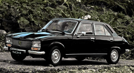 Peugeot 504: Mumuni's first car, which he inherited from his late father, who bought the car brand new in 2988 for N10,800